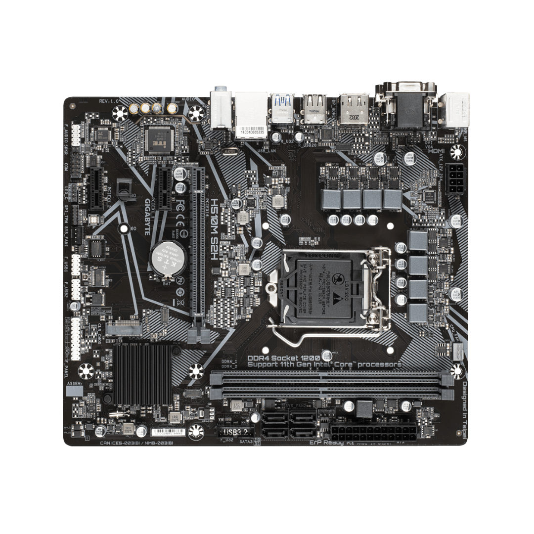 TARJETA MADRE GIGABY TE H510M S2H / SCK- 1200/ 2XDDR4 3200 M