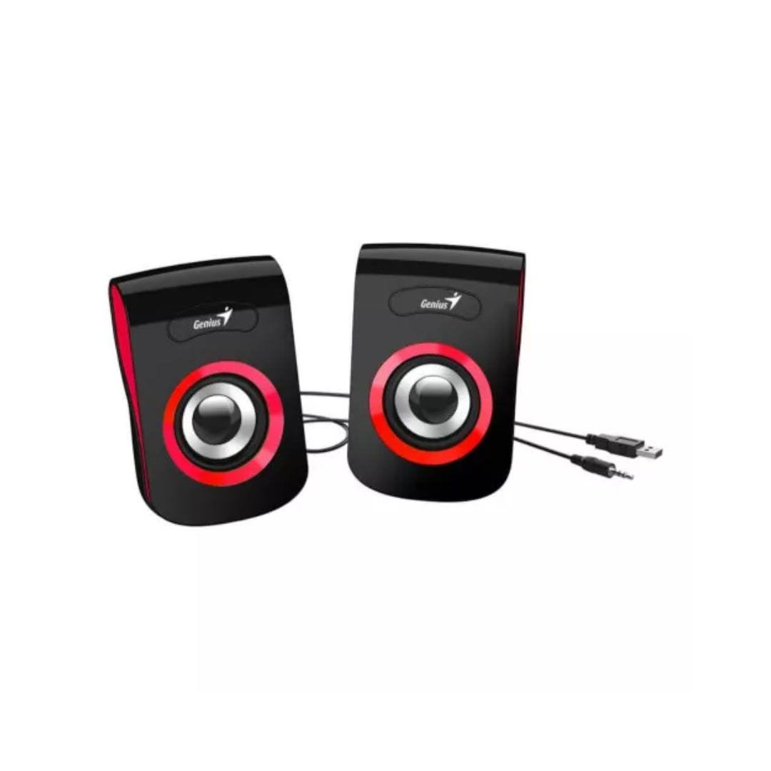 GENIUS CORNETAS RS2 SP-Q180 RED USB