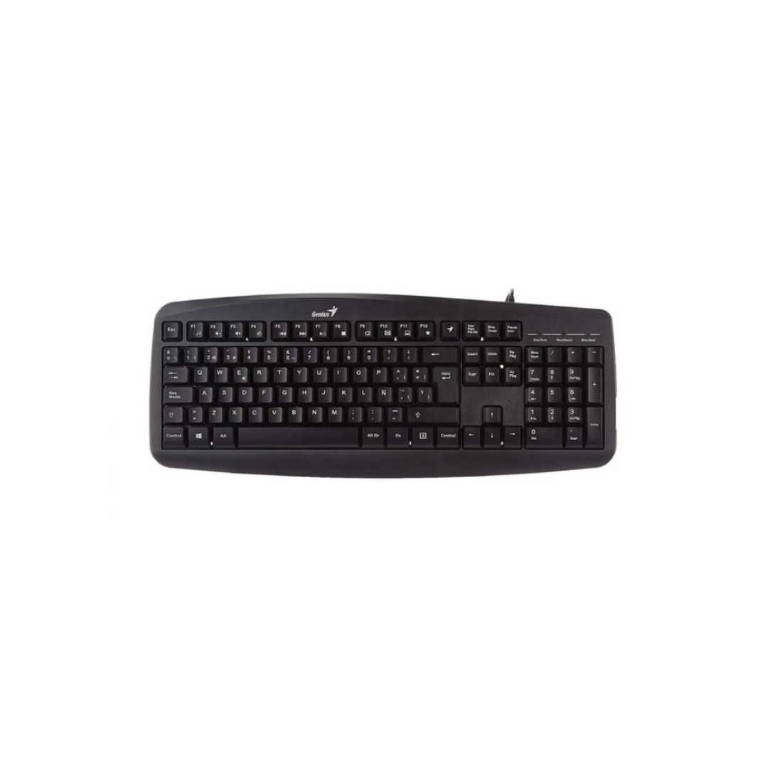 COMBO GENIUS TECLADO Y MOUSE RS2 Smart KM-200 BLK USB SP