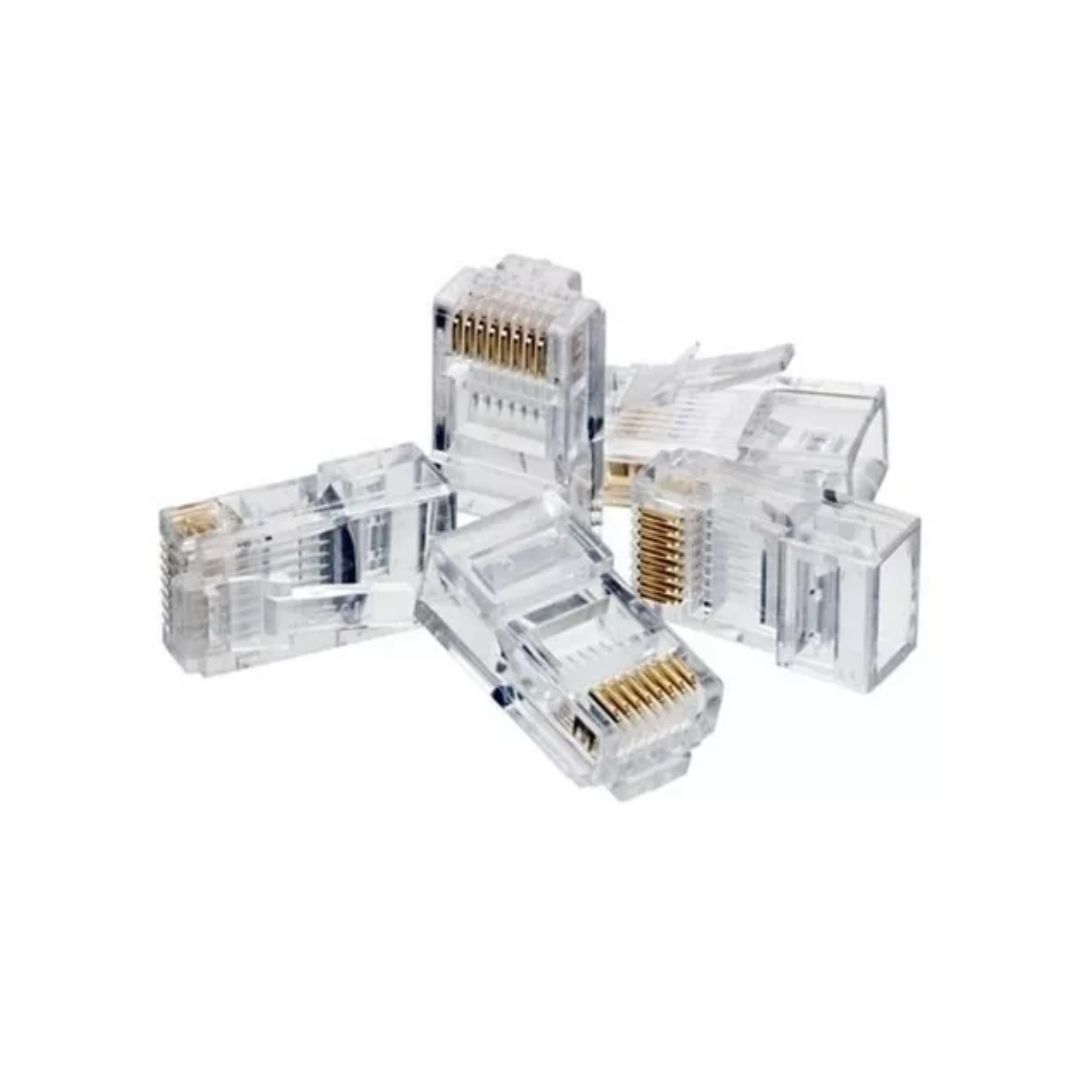 AGILER CONECTORES RJ45 CAT6 100PCS