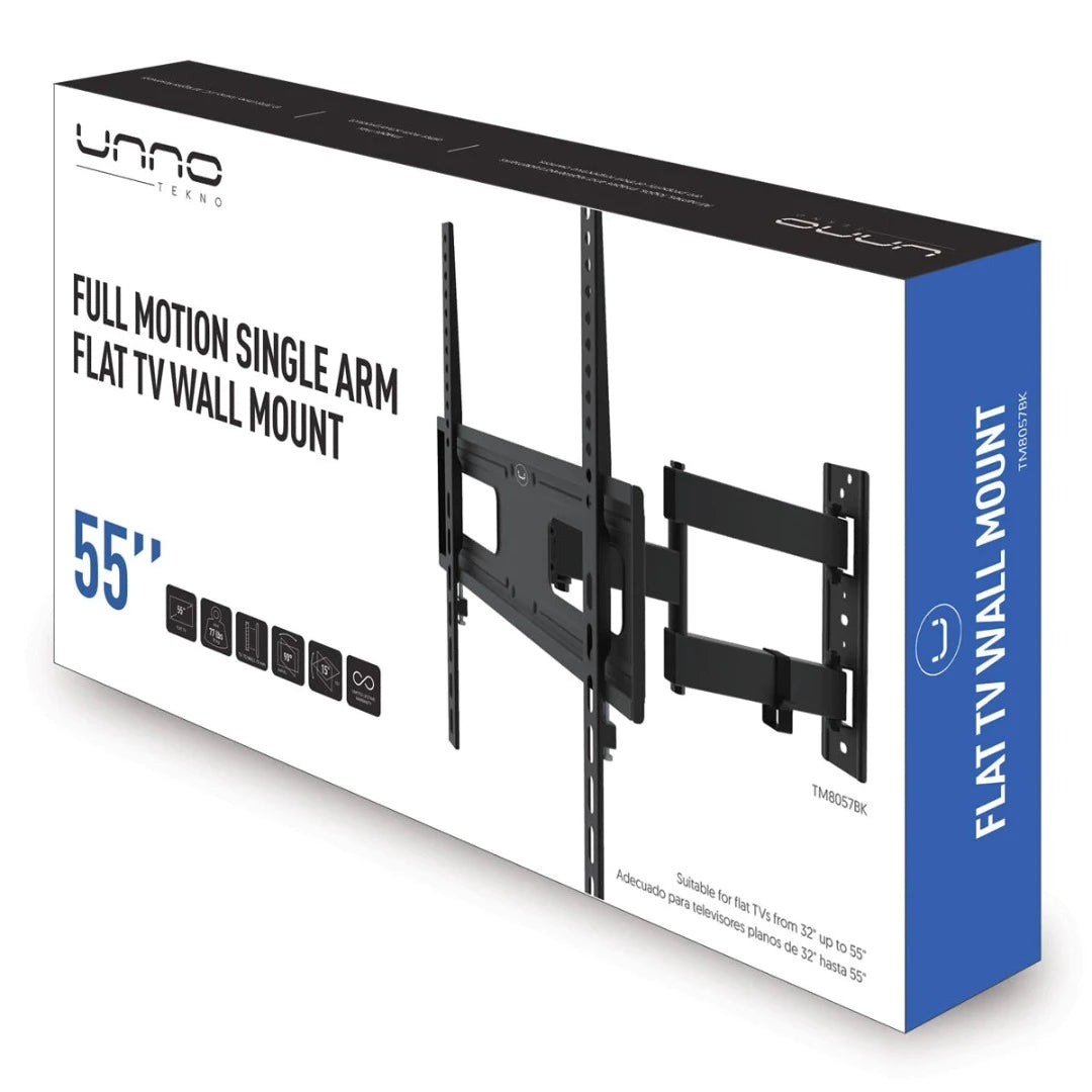 BASE PARED UNNO TEKNO MOVIMIENTO COMPLETO TV 32"- 55"